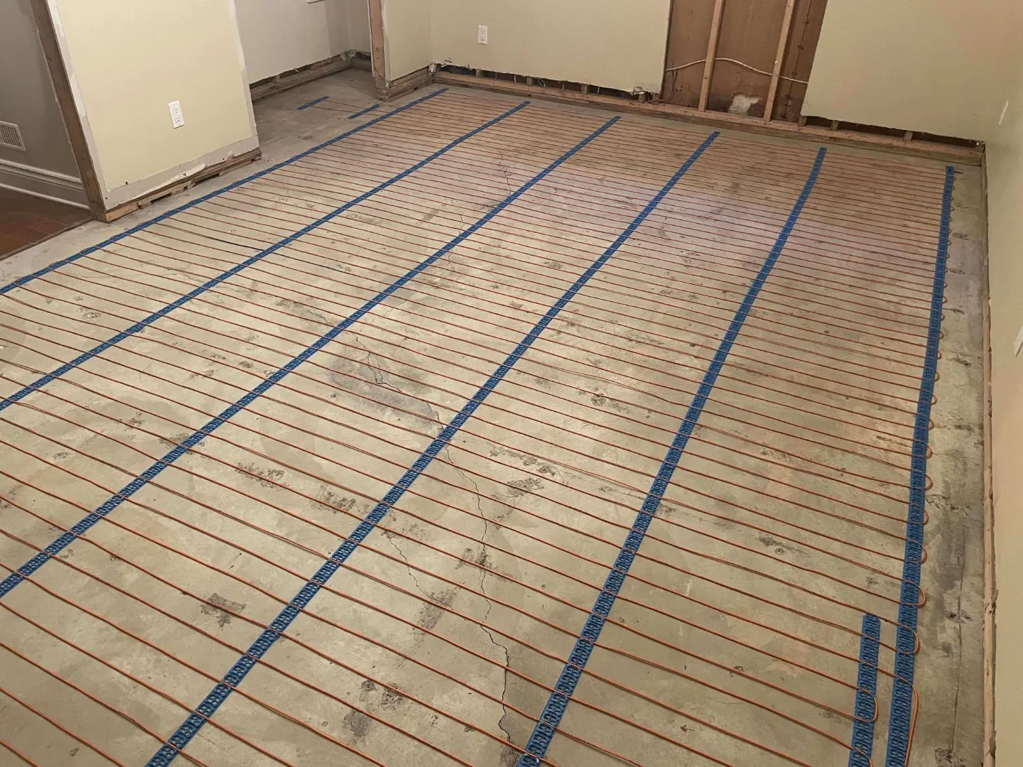 Plancher chauffant